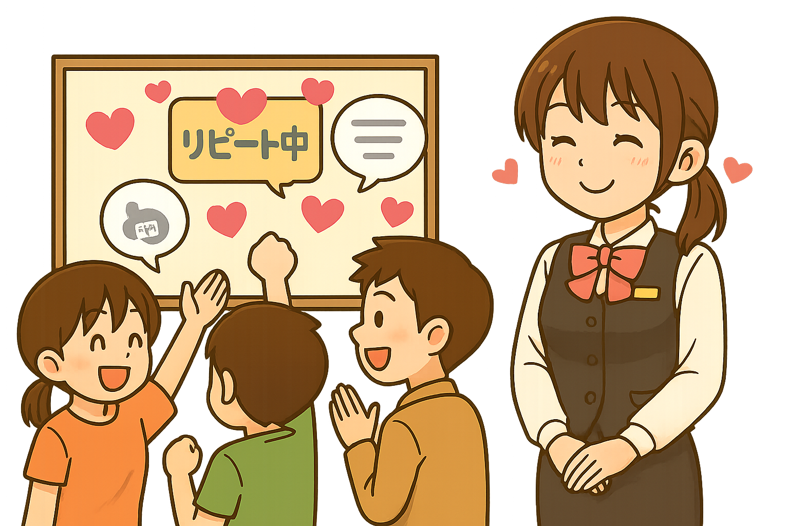 リピーター上昇